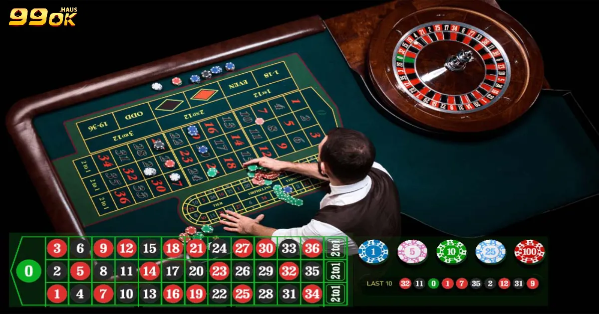 Roulette online tại 99OK có gì đặc biệt?