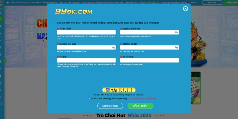 99OK LIB - Link Vào Trang Chủ 99OK Mới Nhất 2026 25 Cách Đăng Ký và Đăng Nhập Tài Khoản 99OK